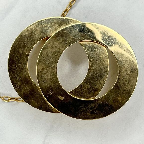 Gold Tone Double Strand Chain Link Belt - Small (S) ✨ - Picture 3 of 11